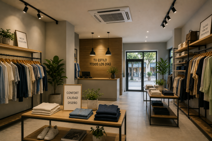 Climatización para comercios